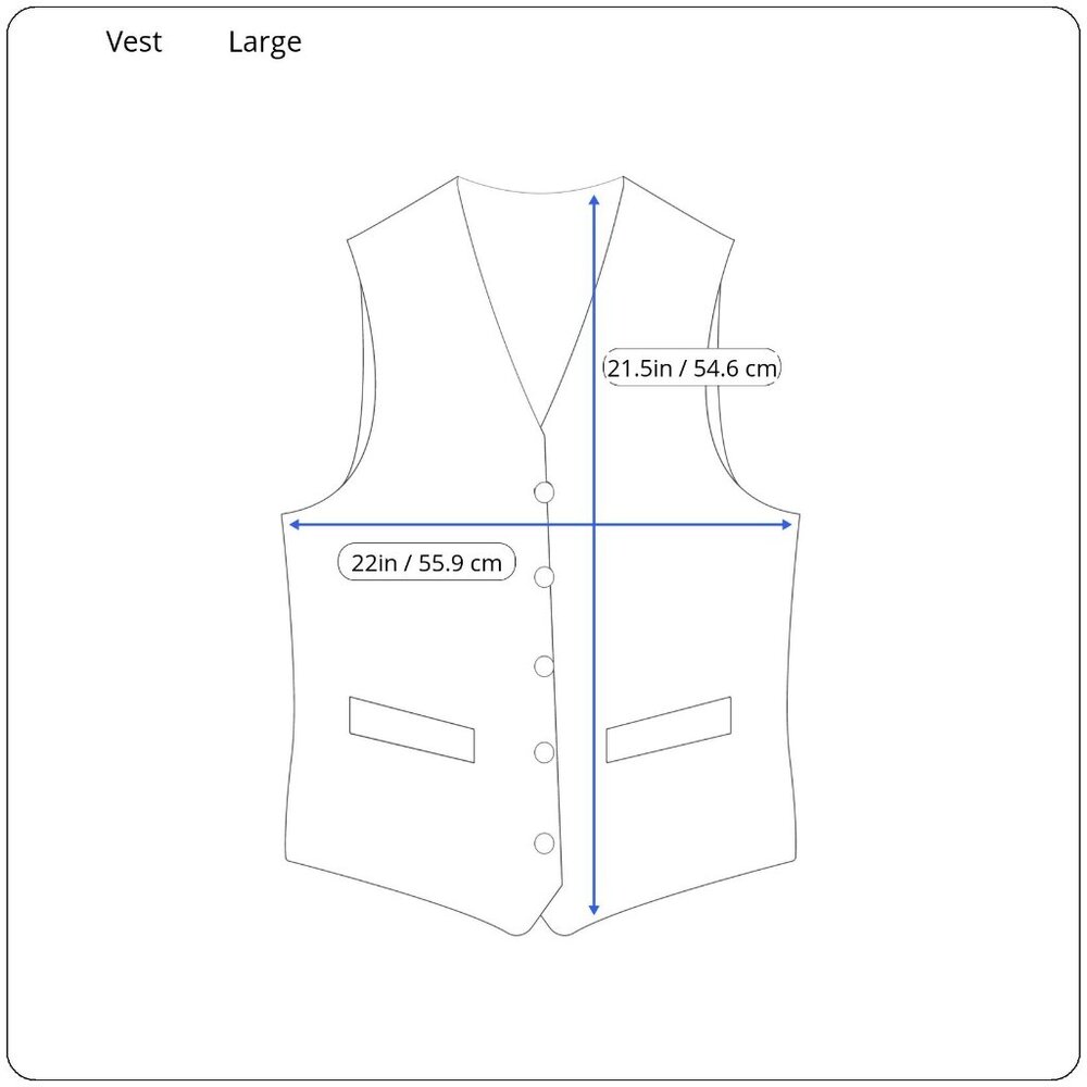 VTG Attitudes Large 5 Button Dress Velour Vest Waistcoat Formal Wedding Party - Picture 3 of 9